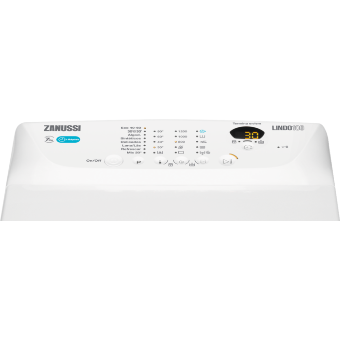Zanussi - Máquina de lavar carga superior - ZWQ71265CE