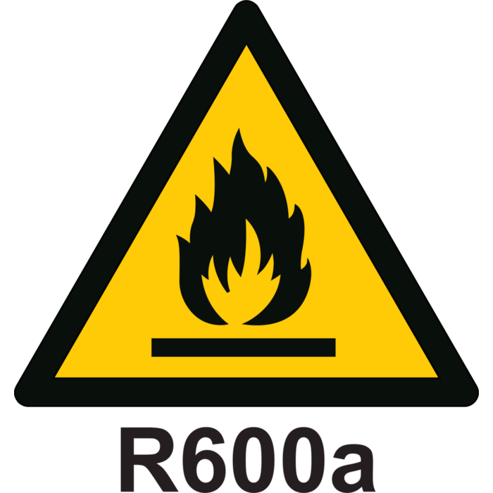 Gás refrigerante R600a