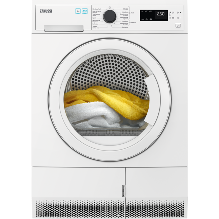 Máquina de secar roupa Bomba de calor de 8 kg